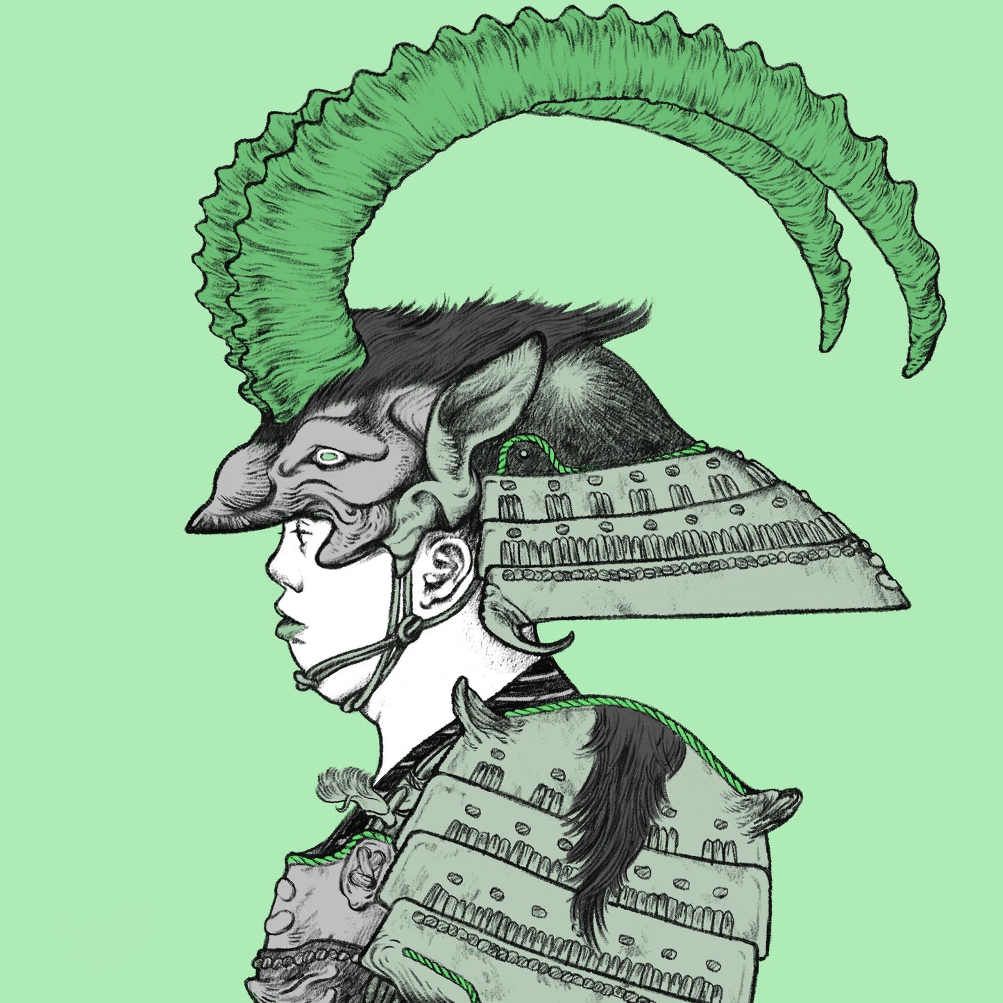 NomaNFT #MN1_C_Ibex_A03【Y2K割引専用】
