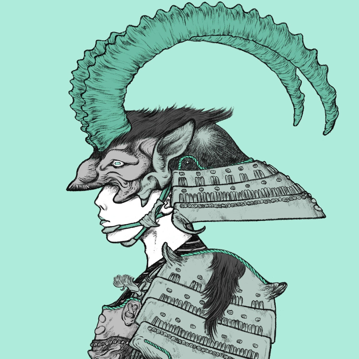 NomaNFT #MN1_C_Ibex_B04【Y2K割引専用】